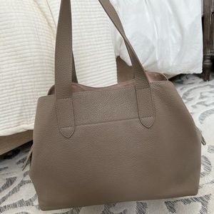 Cuyana zippered satchel